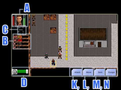 Figure 2: Cyber Knights Combat Map